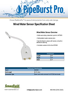 PBP5 Wired Sensor